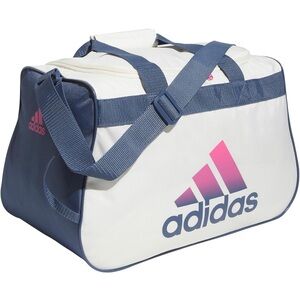 Adidas Diablo Small Duffel Bag Shoulder Strap - Off White Pink Blue (NWT)